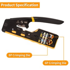 Network Tool Crimper Cutter