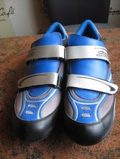 2Danger Rennradschuhe Gr.46 silber/blau ,mit Klickis