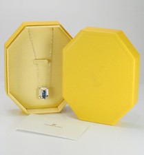 SWAROVSKI Halskette Chroma Kristall Oktagon-Schliff, Blau NEU/OVP; K118