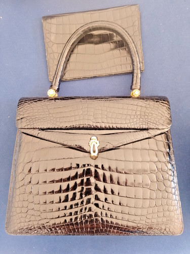 Krokohandtasche 25cm - *20, cm