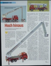 BRONTO MATECO SKYLIFT in 1:43