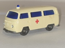 Wiking VW Bulli Volkswagen, Krankenwagen, H0 1:87, selten Sammler Alt