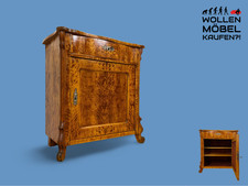 WMK I Wunderschöne kleine antike Kommode aus vollem Holz mit Schublade und in ed