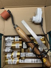 elektrische Goldrandrolle + Gold und Silberfolien