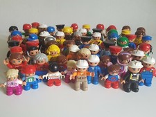 Lego Duplo • 10 Figuren • bunt gemischt • Menschen Kinder Oma Opa Eltern