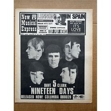 DAVE CLARK FIVE NME MAGAZINE