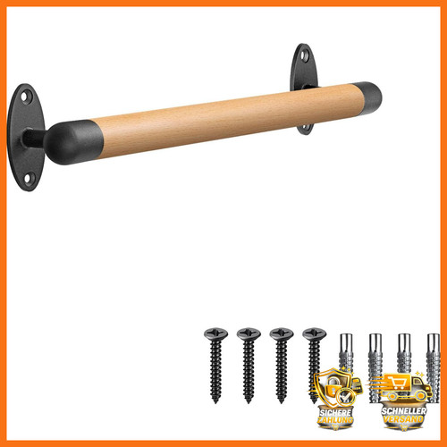 Handlauf holz schwarz - holz,