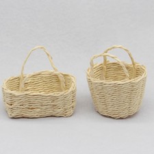 2x Mini Puppenhaus 1/12