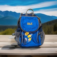 Jack Wolfskin Kinderrucksack Gebraucht Blau Ca. 10 Liter