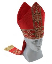 Rote Mitra Bischofsmitra