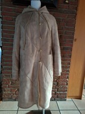 Lammfellmantel mit kapuze max - lammfellmantel,