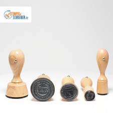 Holzstempel Rundstempel