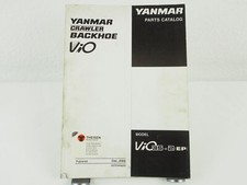 Yanmar ViO 32-2 Crawler Backhoe Ersatzteilliste in engl. Parts List 12/2003