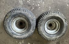 Aufsitzmäher Rasentraktor Bereifung Räder 15x6.00-6 Reifen Hinten Vorne Felgen