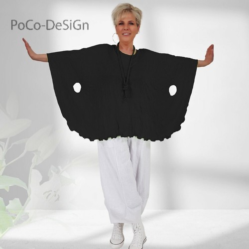 Lagenlook poncho tunika - poncho,