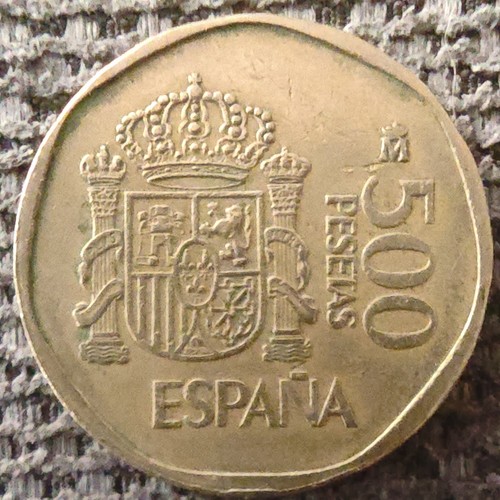 Spanien münze 500 - spanien,