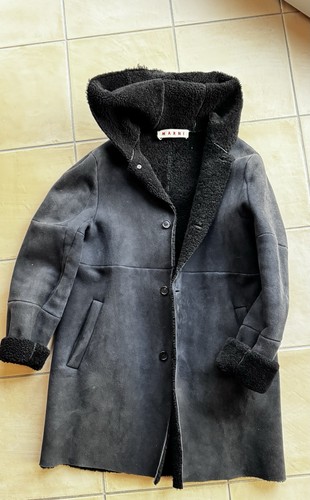 Marni lammfell wintermantel - marni,