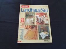 burda Special - LANDHAUSSTIL - Handarbeitsheft Häkelheft Stickheft Vintage
