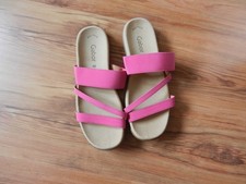 Gabor Pantolette Sandale Schlappen  pink  Lederfutter 42  NEU