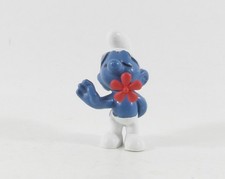 Schlumpf Schlümpfe == 2.0019 == Blumenschlumpf Plastik Blume Schleich