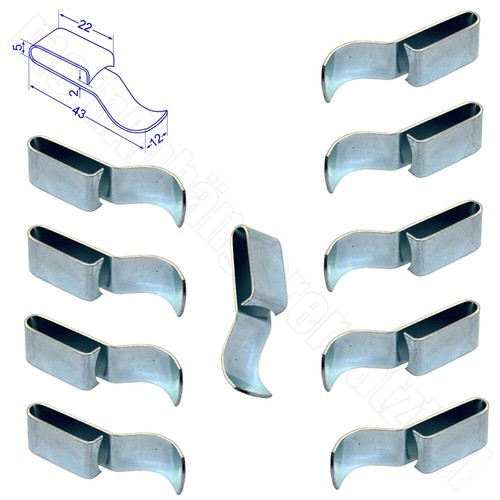 10x chassisklemmen - 10x,