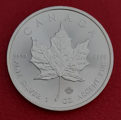 Maple leaf silbermünze - 1, oz