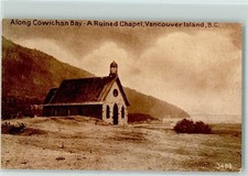 10298953 - Nr. 3488 along Cowichan Bay - A ruined Chapel Vancouver Island Kanada