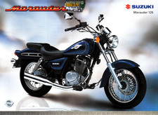 Suzuki   Marauder 125    Prospekt  Brochure 2 Seiten 01 - 2004