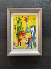 UDO LINDENBERG AUTOGRAMM KARTE