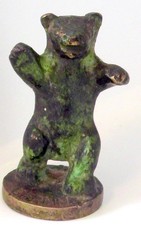 Kleine patinierte Bronze