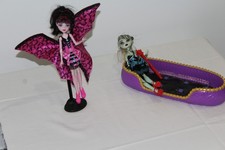 Monster High Puppe Draculaura und Frankie Stein mit Viel Zubehör # 52