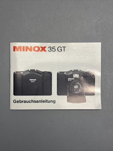 Minox gebrauchsanleitung - minox,
