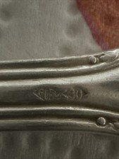 12 versilberte Speiselöffel