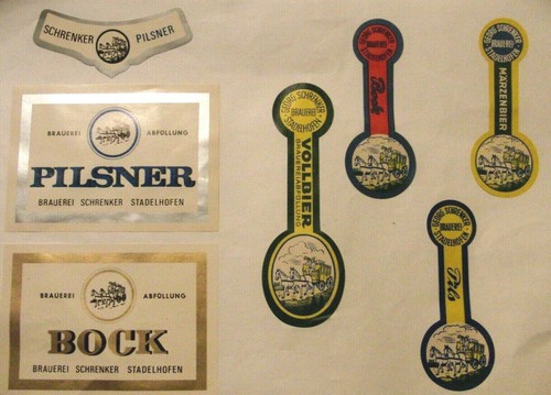 Alte bier etiketten - 7,