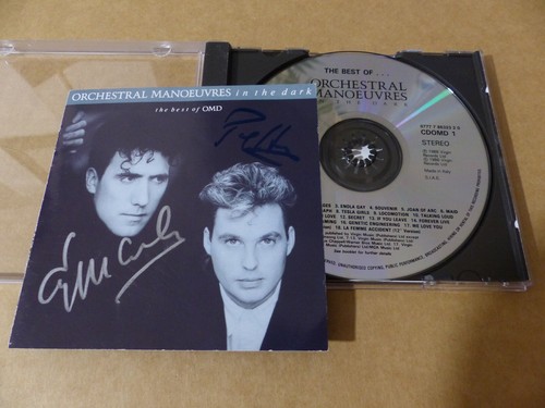 Omd signed autogramm - autogramm, signiert