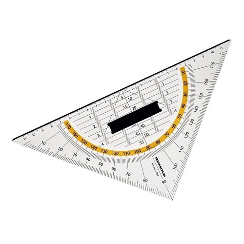 Rumold geodreieck plexiglas - geodreieck,