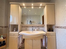 Pelipal Badmöbelprogramm 7002 Front Ahorn Hochglanz gebraucht