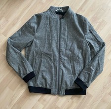 Mey & Edlich Herren College Jacke Gr.48 Slim Fit Grau Schurwolle Top Zustand