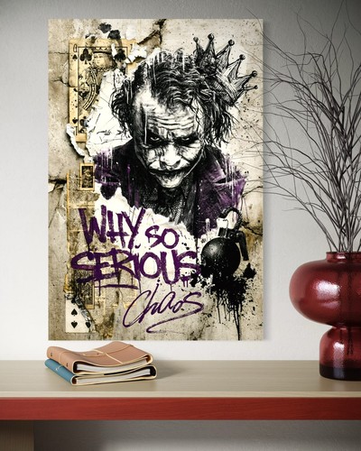 Joker leinwandbild batman - joker,