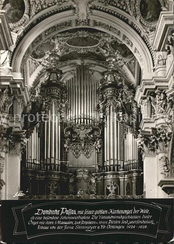Kirchenorgel domkirche passau - domkirche,