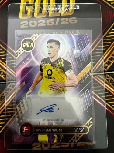 Topps gold bundesliga 2025 - gold, 2025/26
