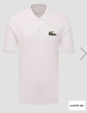 Lacoste PH3922 Poloshirt T-Shirt für Herren in Weiß Gr.L neu