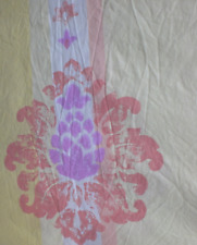 Bettwäsche Gelb/Rost/Lila ca. 150x200 cm Kissen ca. 80x70 cm