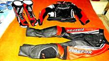Anzug Kombi Firefox Sport Lederkombi Motorradkombi Motorradanzug Gr. 40+36