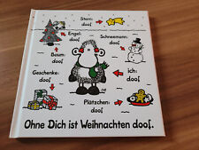 SHEEPWORLD BUCH "OHNE DIICH IST WEIHNACHTEN DOOF" SCHAF