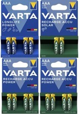 Varta Power Akkus Accus aufladbare Batterien AAA Micro NEU aus 2025 neues Design