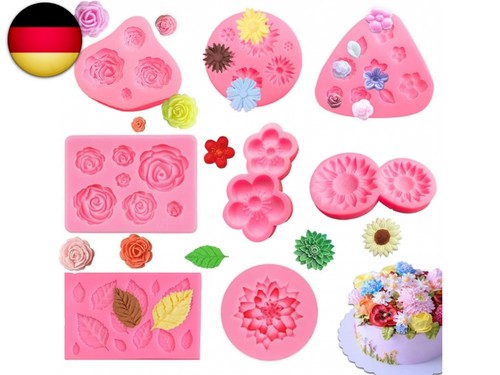 Stück silikonform blumen - stück,