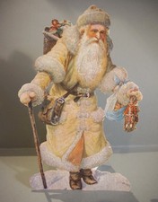 XXL Oblate Glanzbild Scrap