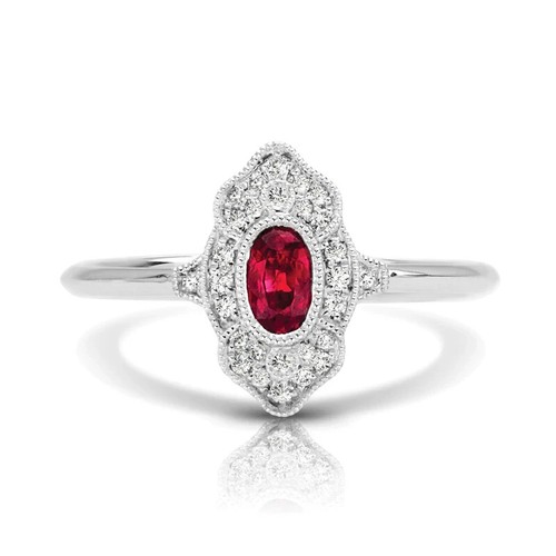 18k weiss gold karat - 0.30,