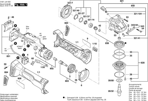 Bosch gws 18v - gws, 18v-10